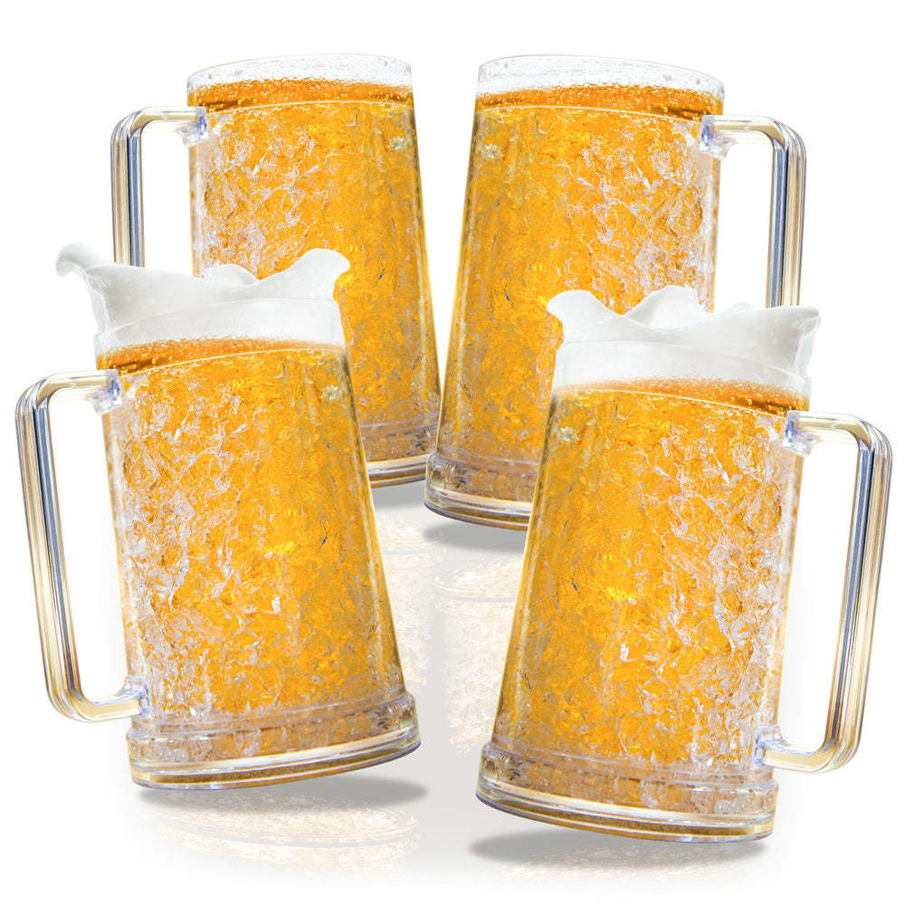 Granatan mug face avant montrant clarté et gel pour boissons fraîches