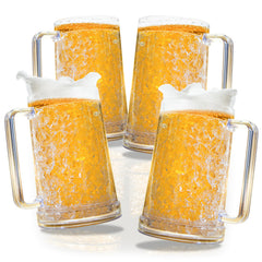 Granatan mug face avant montrant clarté et gel pour boissons fraîches