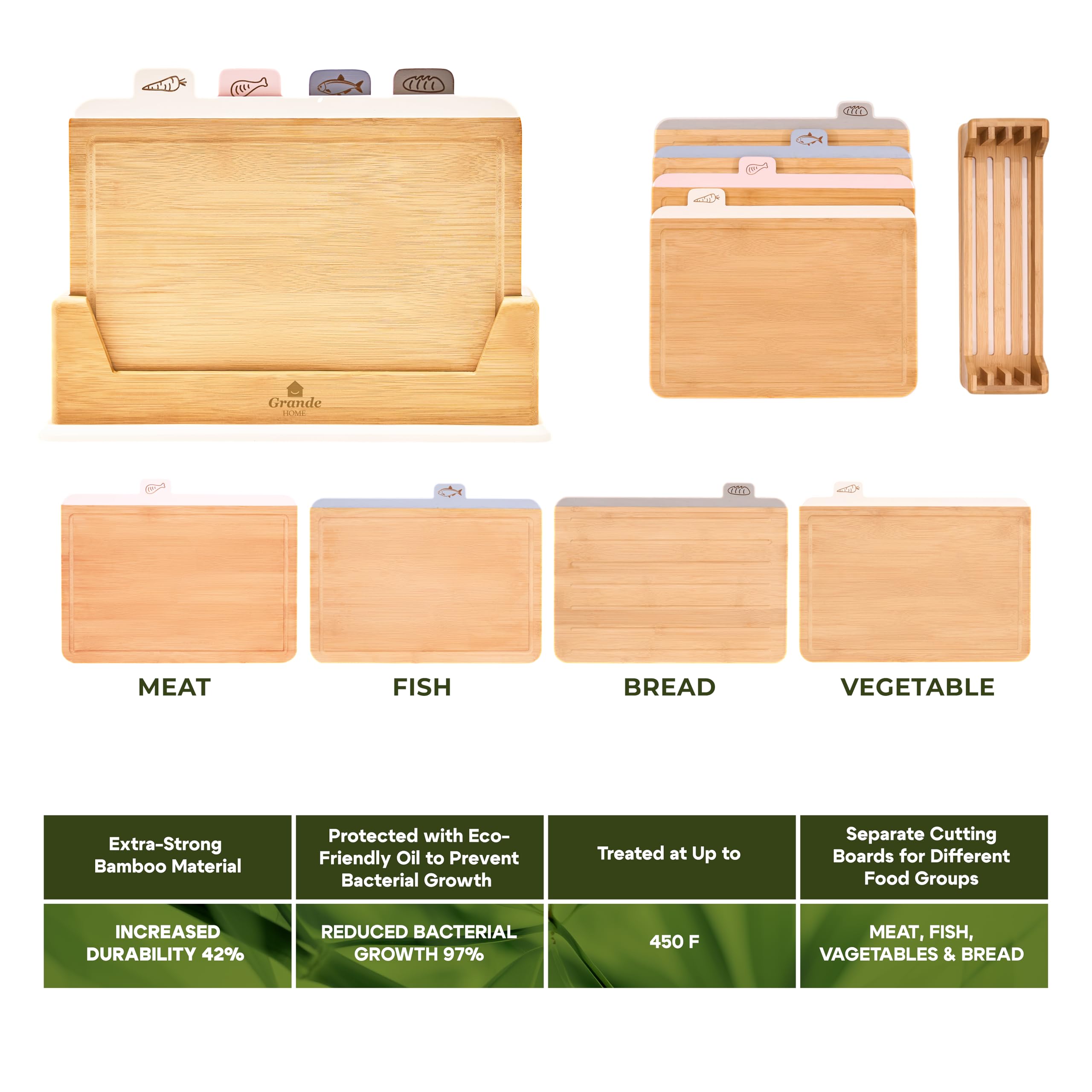 Grande Home planches empilées gain de place et organisation