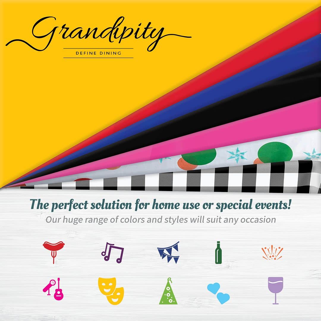 Grandipity comparaison taille avec chaise montrant couverture de table complète