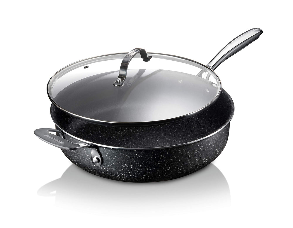 Granitestone vue avant de la sauteuse, capacité généreuse pour familles