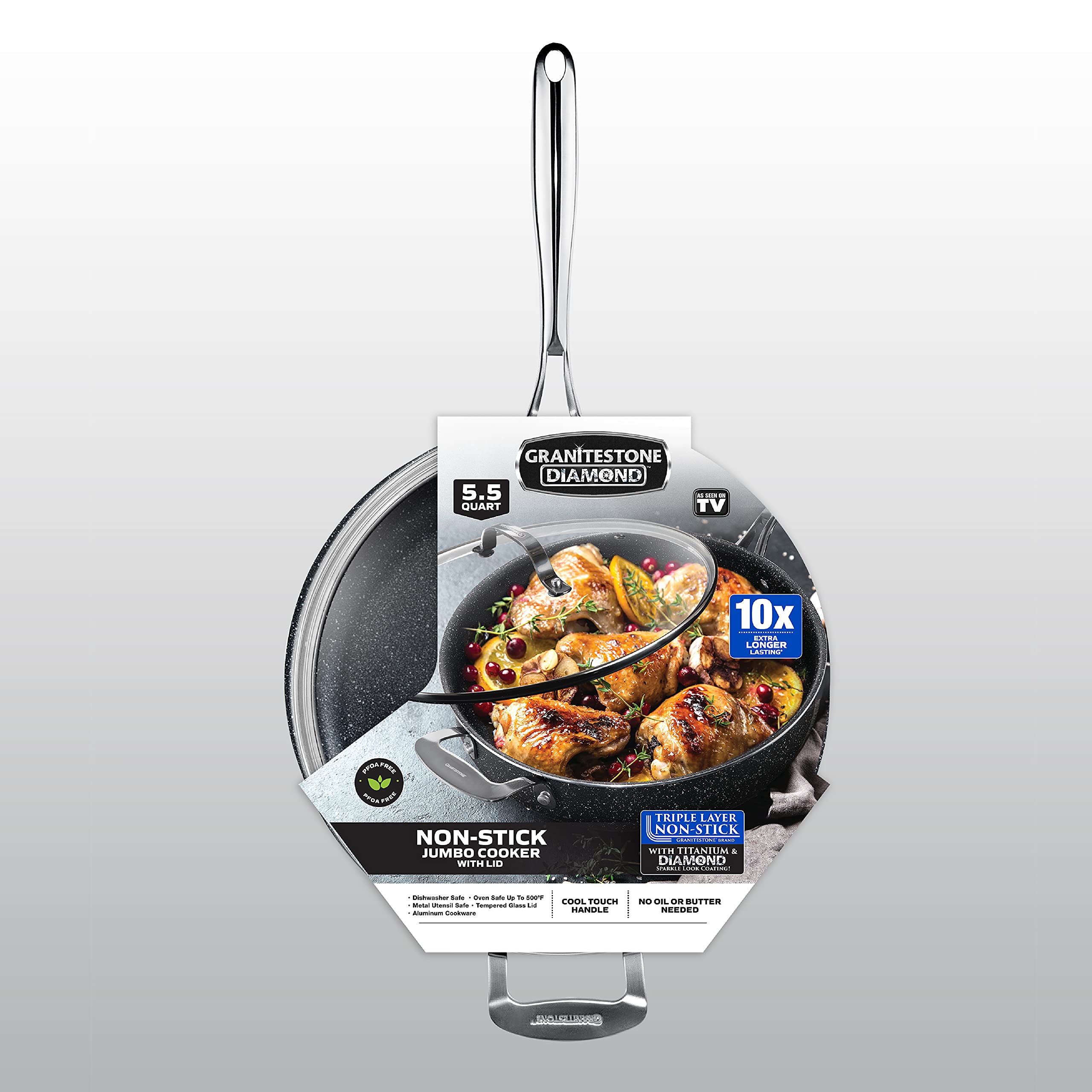 Granitestone mise en scène lifestyle dans cuisine moderne, polyvalente et élégante