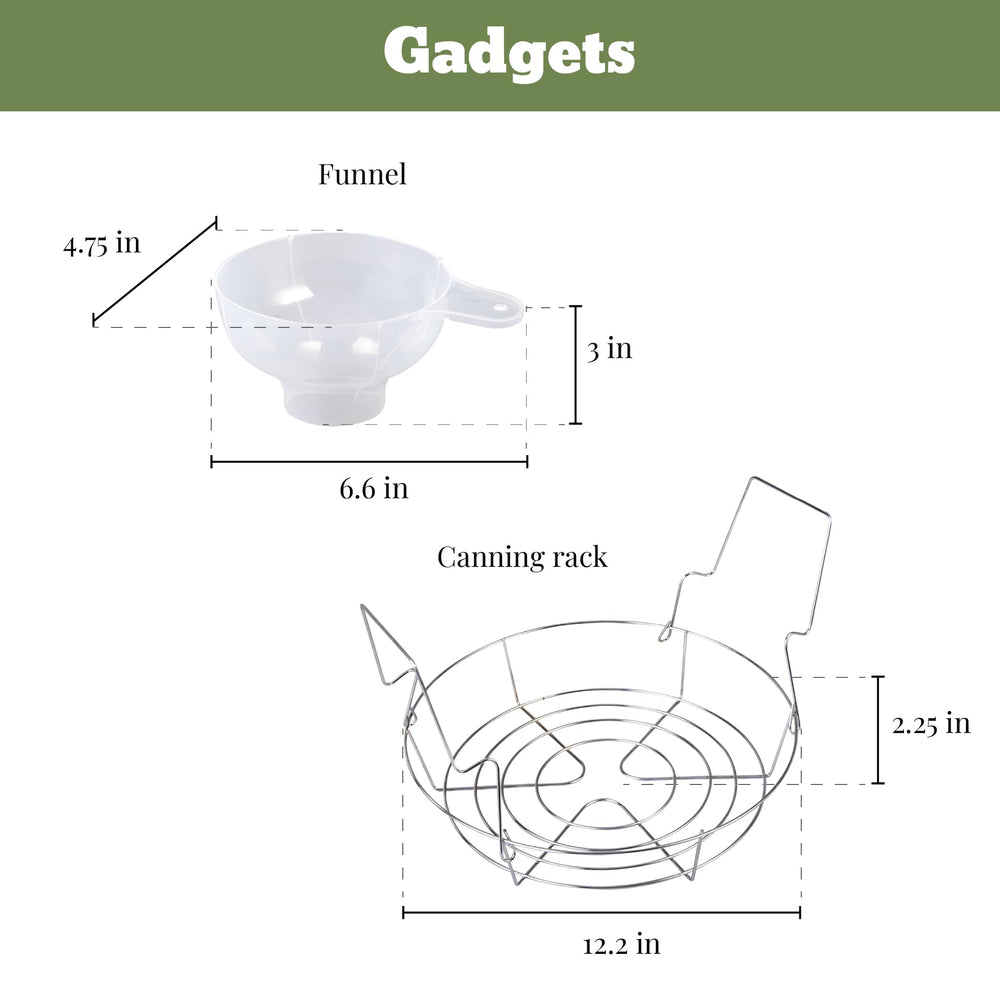 Granite Ware ensemble d’outils disposés pour entonnoir pince clé aimant pour couvercles