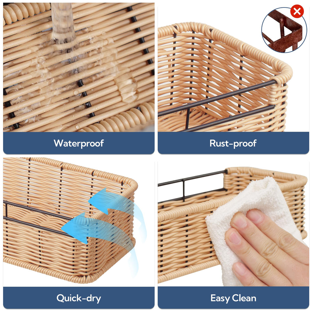 GRANNY SAYS crochets tenant rasoirs et gants pour gain de place