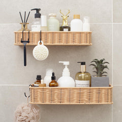 GRANNY SAYS étagère frontale 2-pack montrant organisation pratique