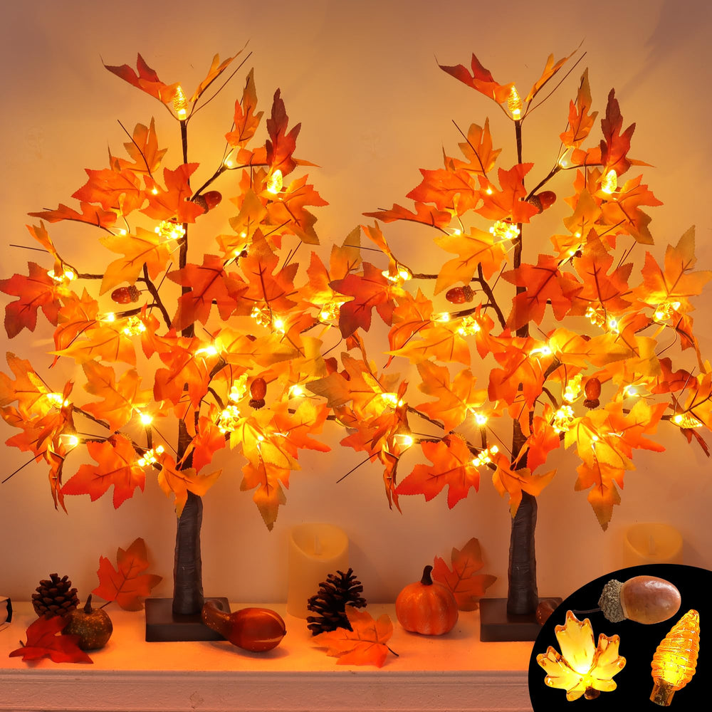 Grastfu arbre automne vue frontale, crée ambiance chaleureuse