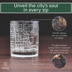 Greenline Goods deux verres tenus en main, comparaison de taille et tenue