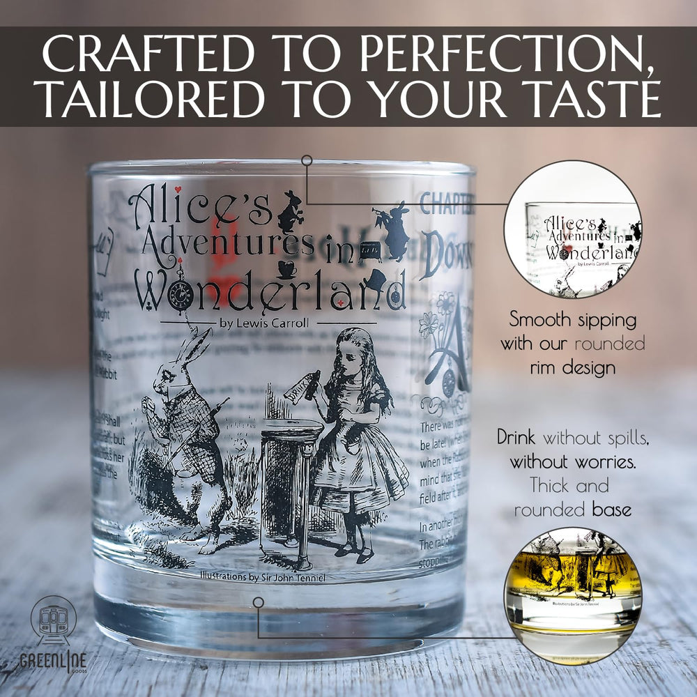 Greenline Goods verres en usage avec old fashioned, rendu sophistiqué
