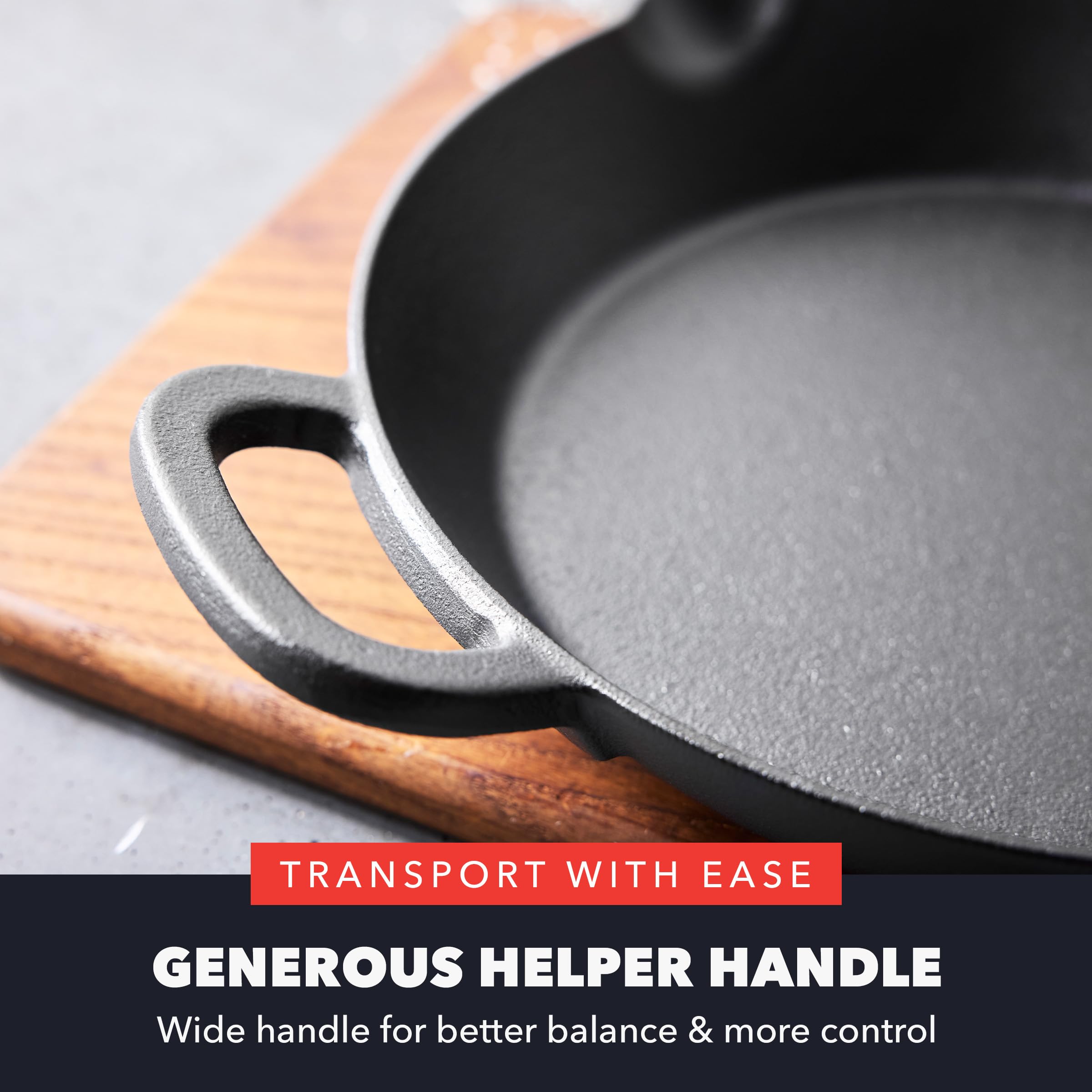 GreenPan x Bobby Flay rangement compact démontrant durabilité et praticité