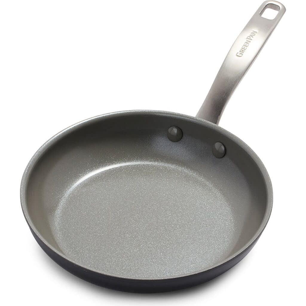 GreenPan poêle Chatham face avant montrant l'antiadhésif pour cuisson sans accrocs