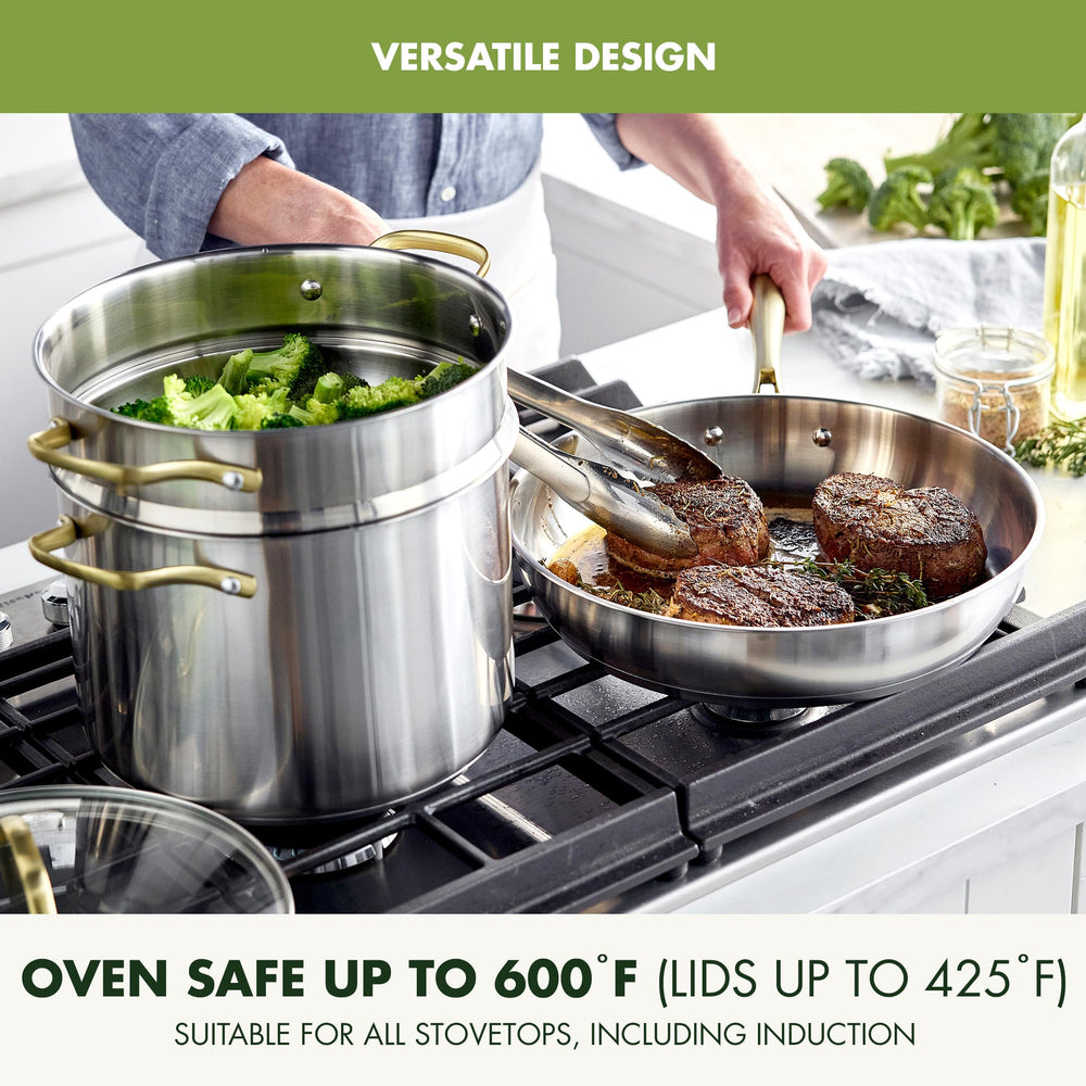 GreenPan cocotte 8QT pour grandes préparations familiales