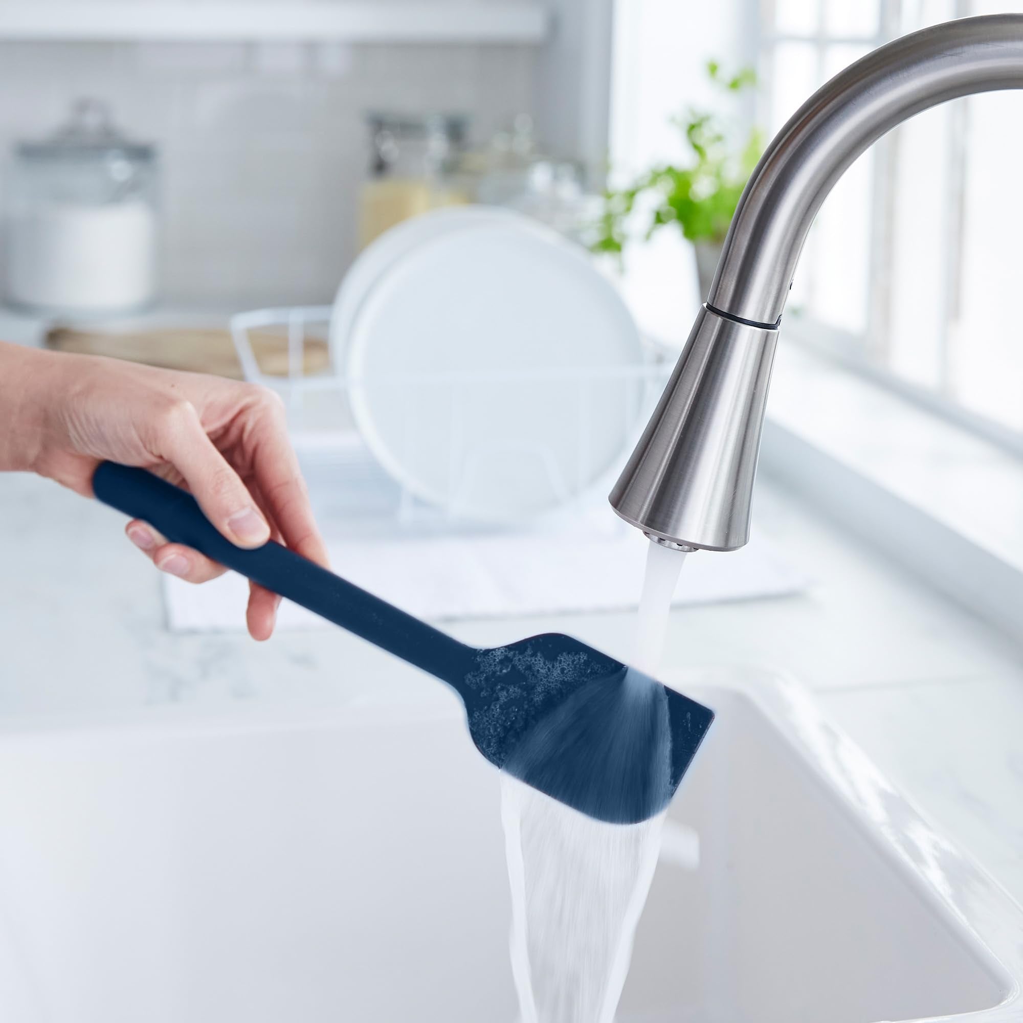 GreenPan comparaison tailles illustrant portée et adaptabilité des ustensiles