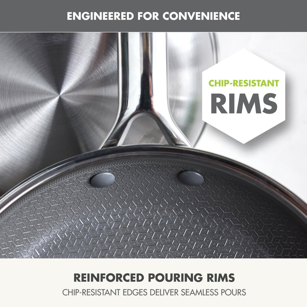 GreenPan comparaison des deux tailles 9,5" et 11" pour choisir selon portions et recettes