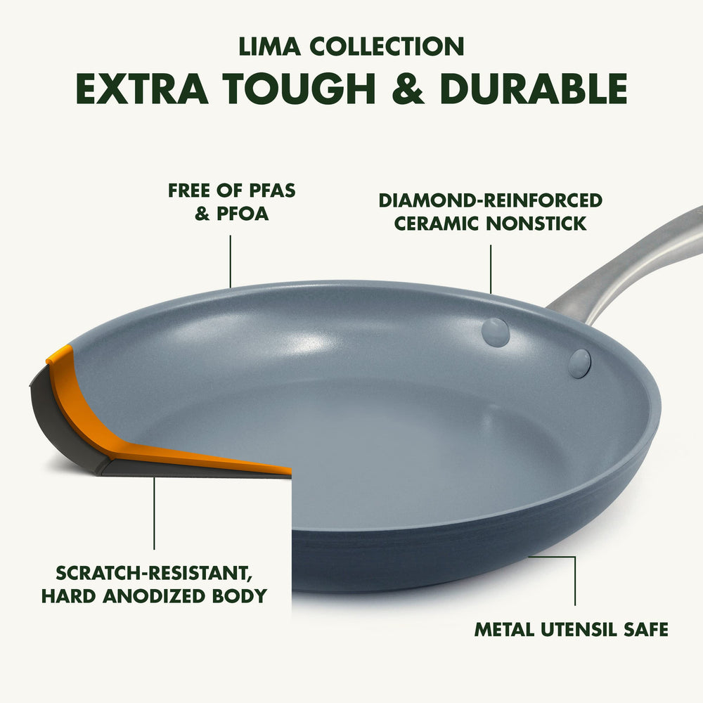 GreenPan poêle Lima intérieur revêtement Thermolon antiadhésif sans PFAS bénéfique
