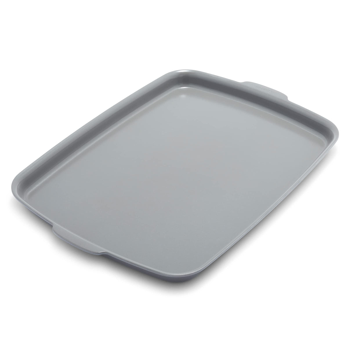 GreenPan plat face avant montrant la forme demi‑rectangulaire et robustesse