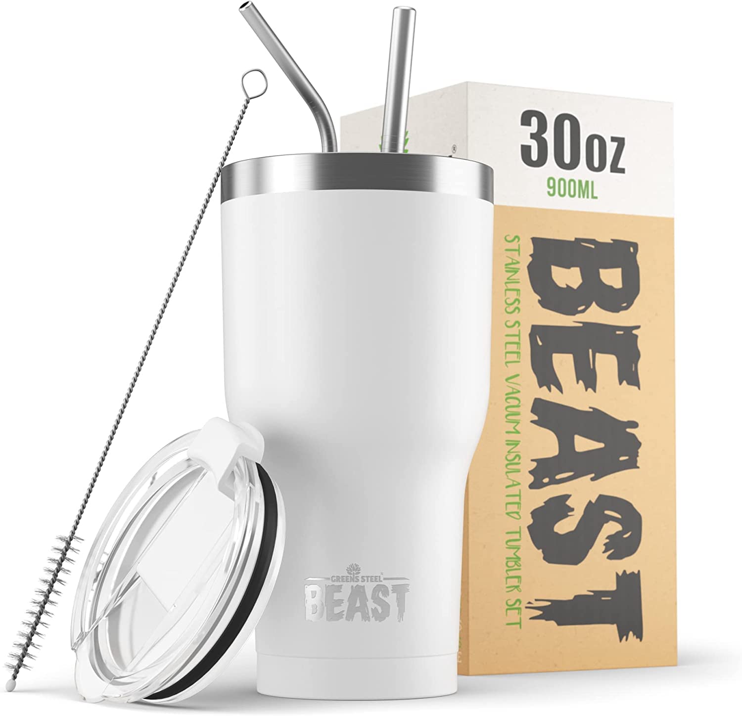 Greens Steel BEAST face avant montrant le design et la capacité pratique