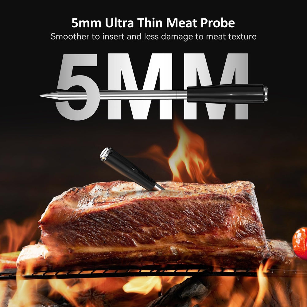 GrillBliss sondes double gros plan montrant précision et robustesse