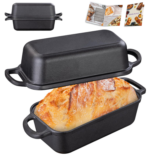 GRMlmosa moule à pain face avant montrant la forme 9x5 et la finition durable