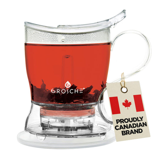 GROSCHE Aberdeen face complète montrant design transparent et capacité