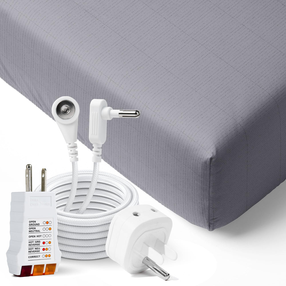 GroundLuxe texture gros plan de la fibre d'argent pour confort conducteur