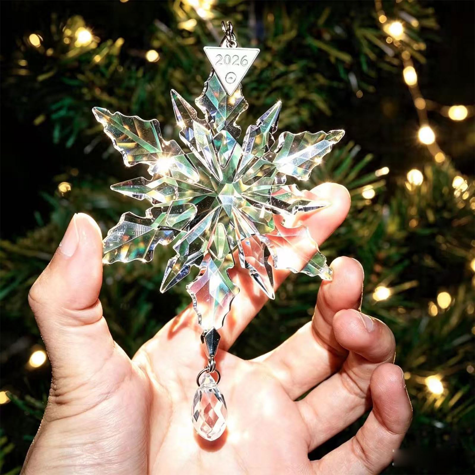 GRQCE pampille goutte reflétant la lumière décorative