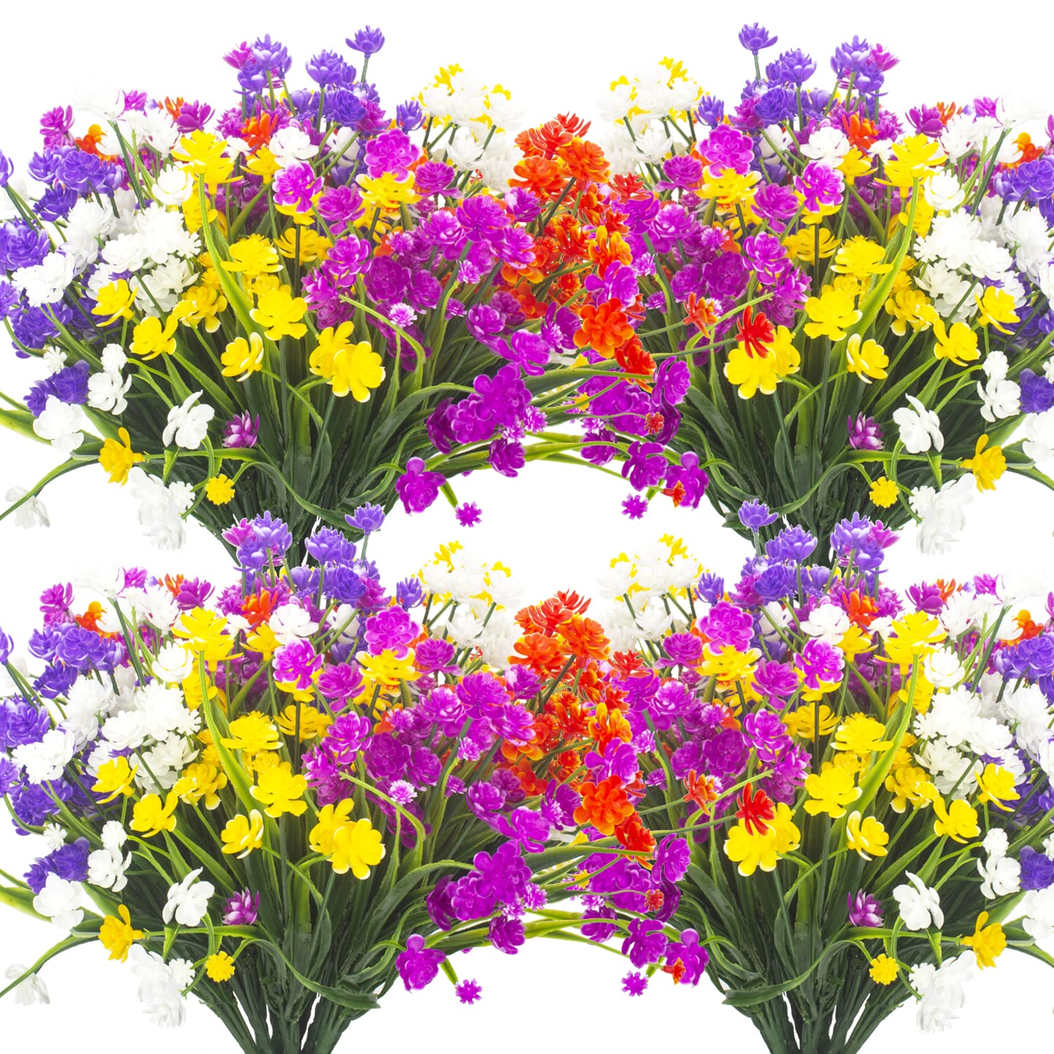 Grunyia bouquet face emballage montrant couleur durable
