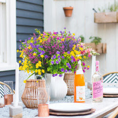 Grunyia installé en jardinière de balcon pour une décoration durable