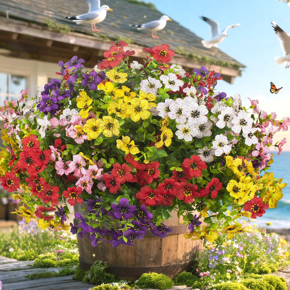 Grunyia vue d'ensemble des 20 bouquets pour décoration extérieure durable