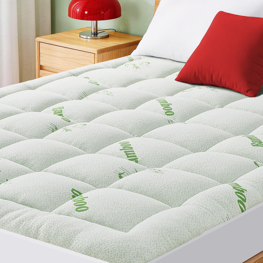 GRUSIGN face avant du surmatelas montrant la finition et l'avantage esthétique
