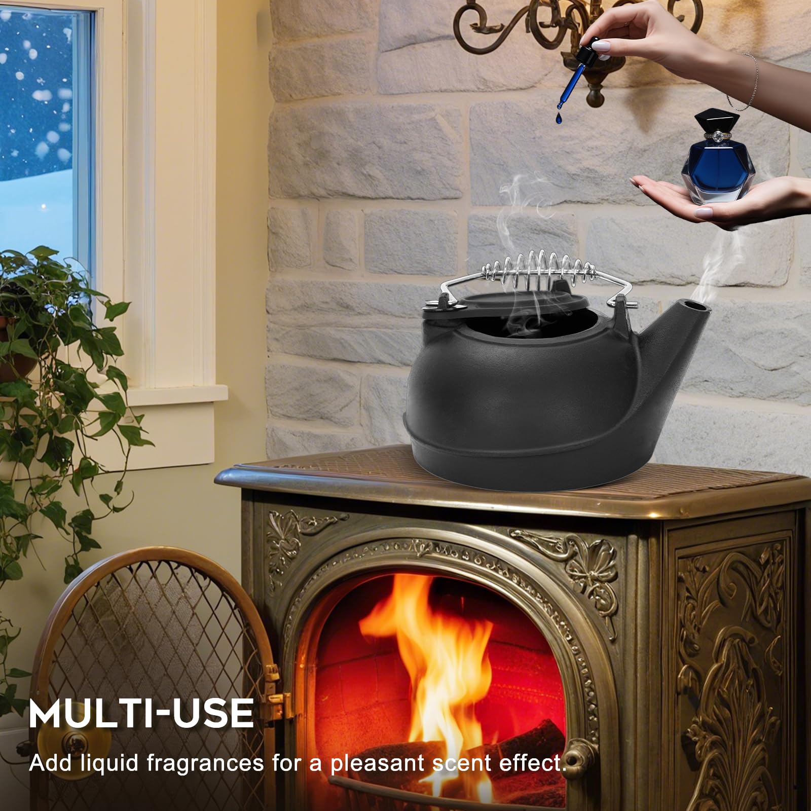 Gtongoko mise en scène salon chalet ajoutant ambiance chaleureuse et humidité