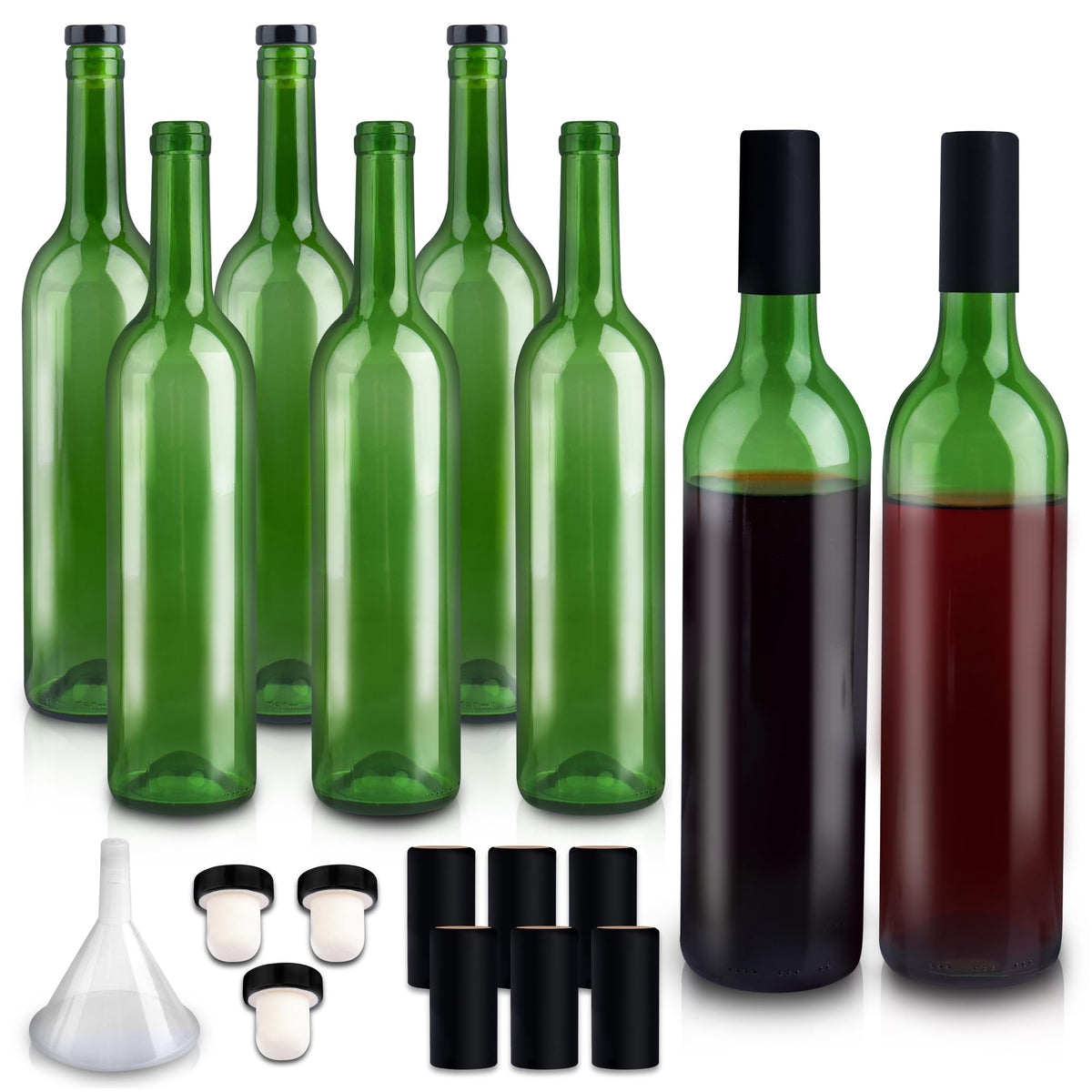 GUANENA bouteille face pack verte montrant design élégant et protection UV