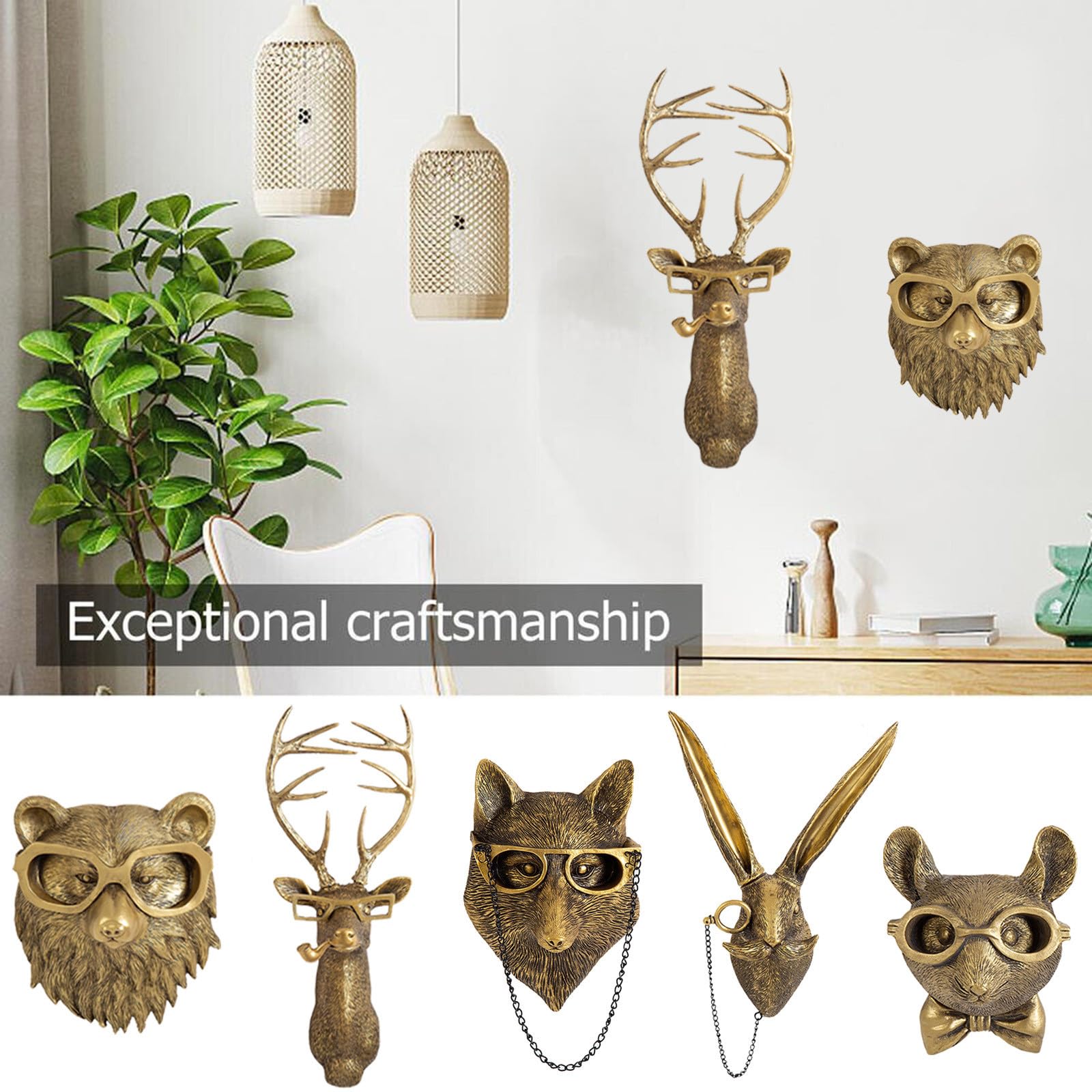 GUASDIE composition décorative avec cadre assorti pour inspiration d'aménagement