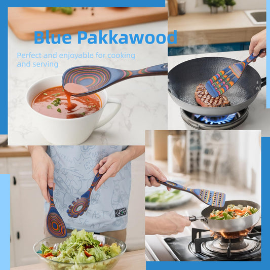 Gudamaye gros plan sur le grain Pakkawood montrant durabilité et finition