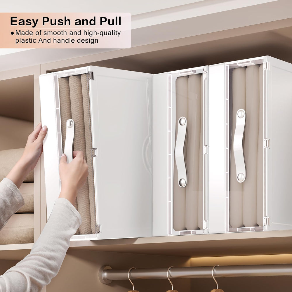 GUDEMAY boîte pliée à plat pour rangement compact et gain d'espace