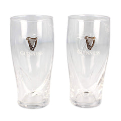 Guinness gros plan harpe et logo sérigraphiés, rendu durable