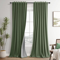 Guken face avant montrant couleur olive et tombé élégant pour décoration