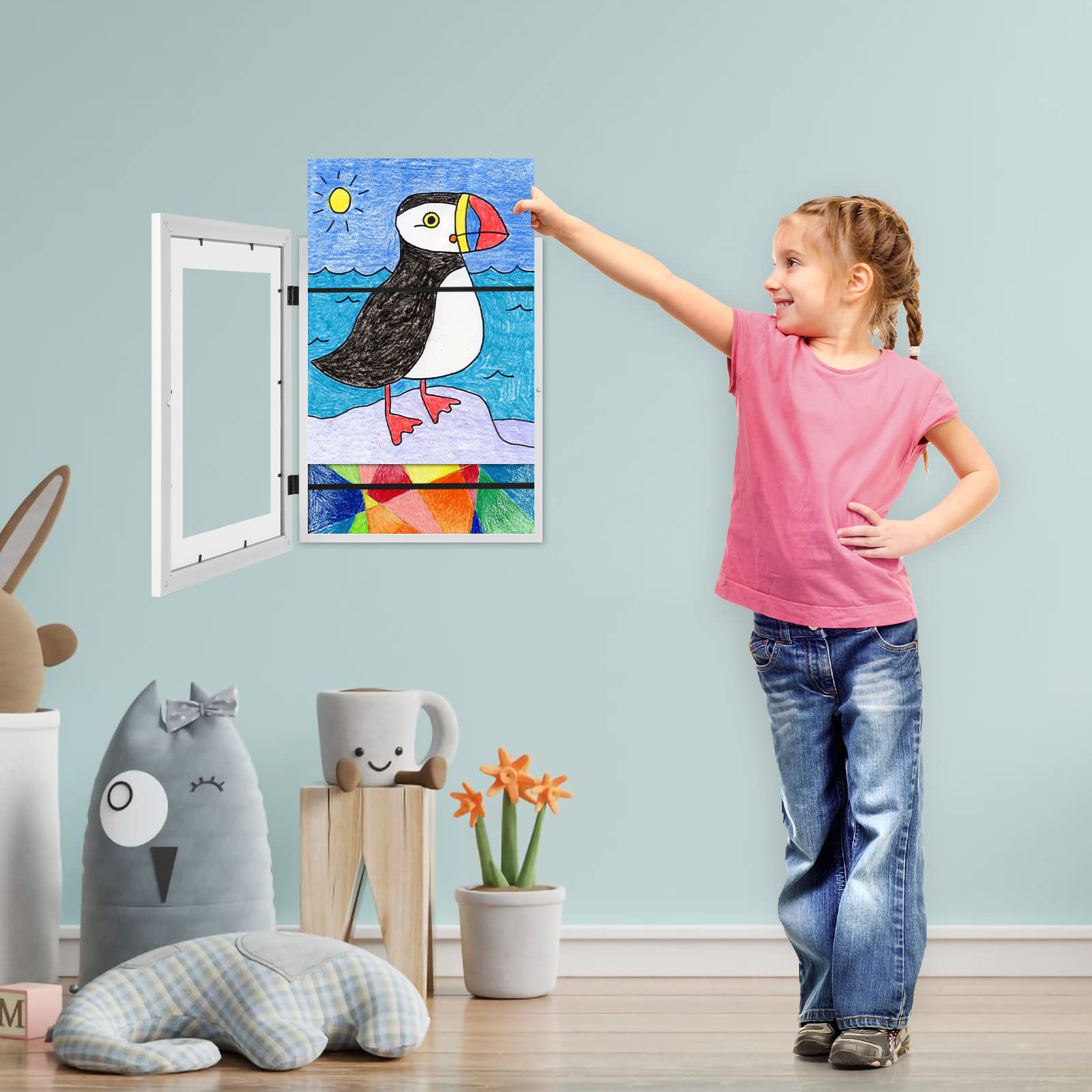 GULETHUN cadre utilisé comme portfolio scolaire pour conserver projets