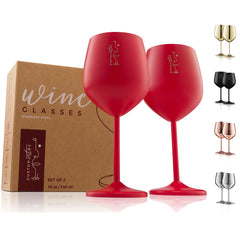 Gusto Nostro coupe devant rouge élégante, aspect poli et stabilité