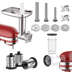 GVODE vue face avant fixée sur robot KitchenAid, gain de temps en préparation