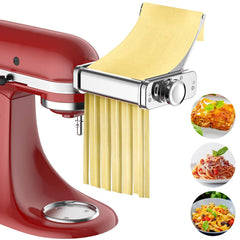 GVODE vue frontale de l'accessoire pâtes pour KitchenAid, robustesse garantie
