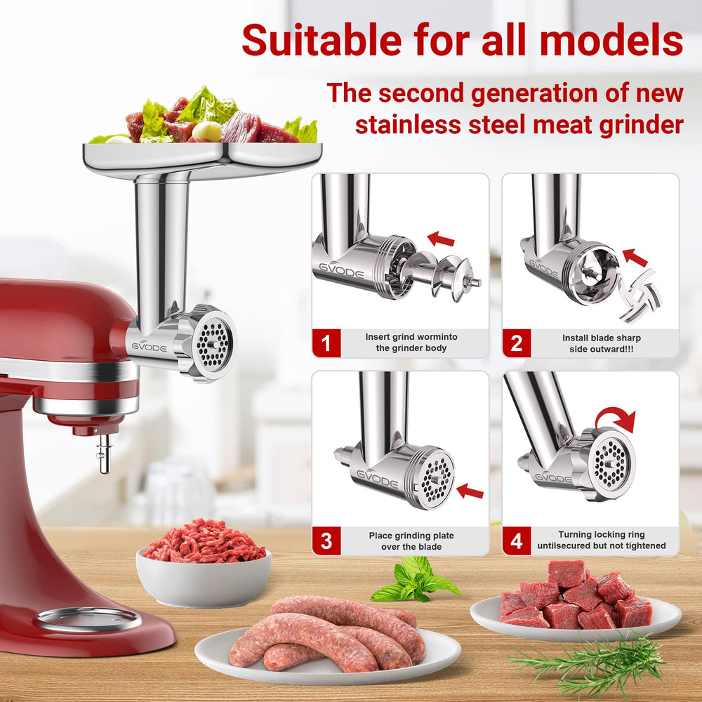 GVODE trois tubes pour saucisses offrant polyvalence de tailles et recettes
