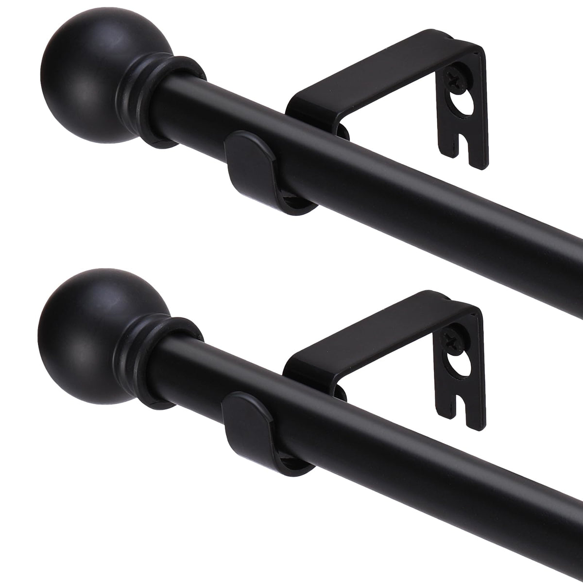 GXOACKJ tringle complète installée montrant finition noire et gain de place