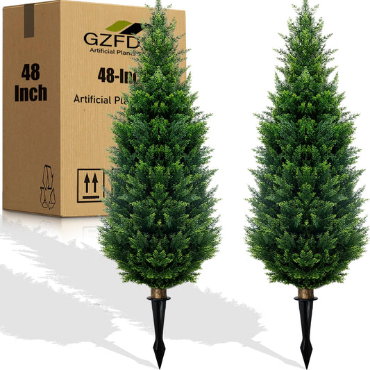 GZFDY arbre cèdre face montrant fini réaliste et accueil
