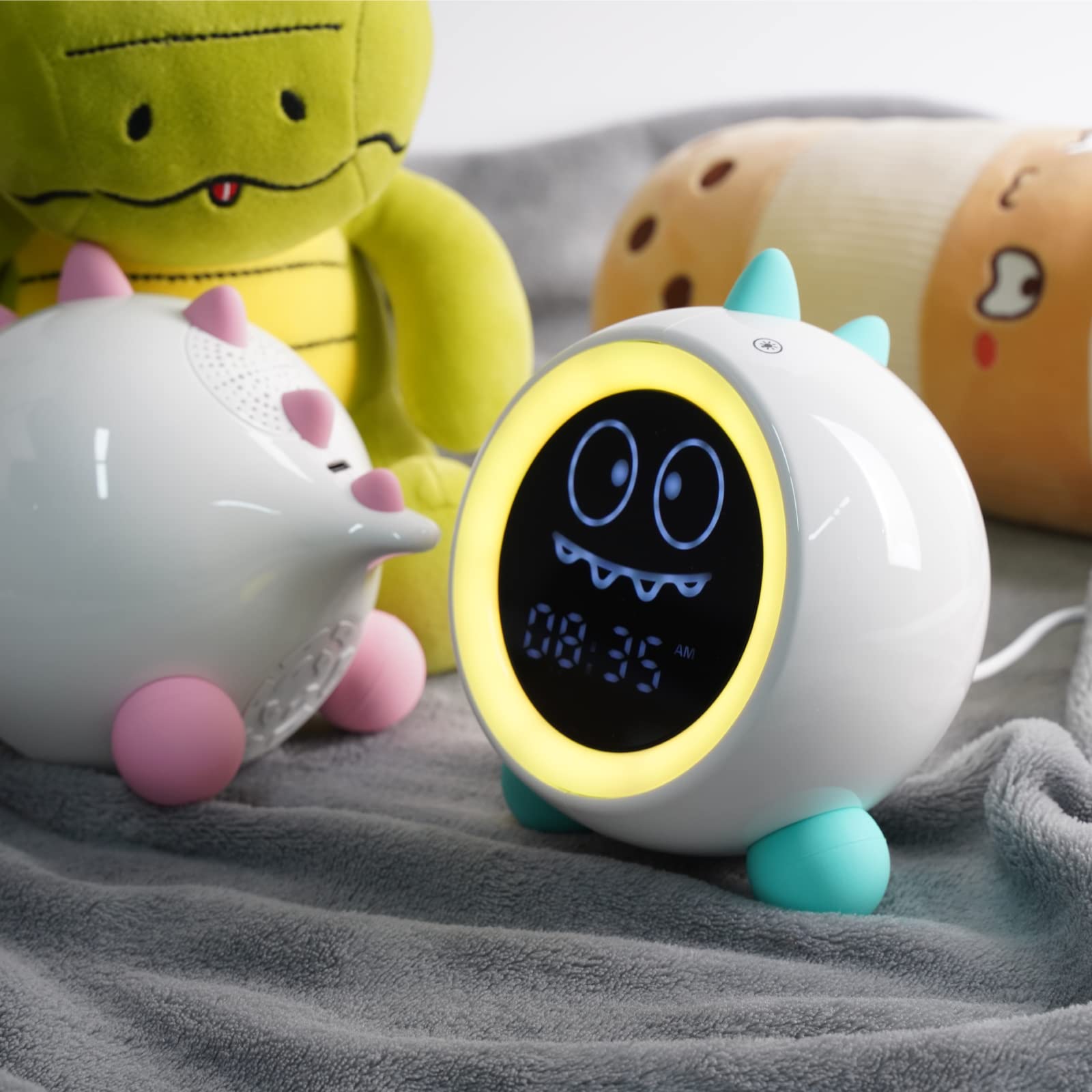 H-chin détail boutons tactiles montrant simplicité d’usage