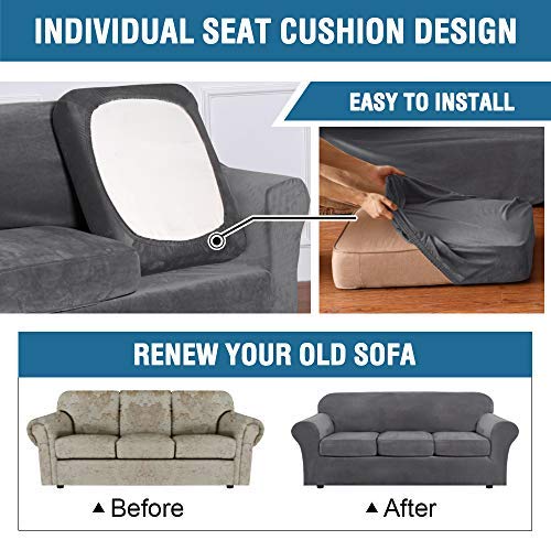 H.VERSAILTEX comparaison avant-après relooking protégeant l'ancien fauteuil