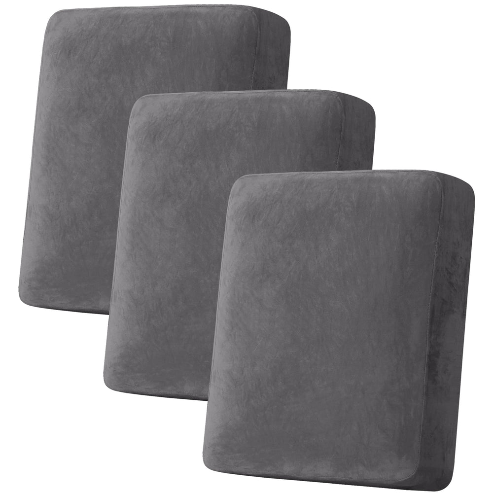 H.VERSAILTEX housse recto canapé gris montrant protection élégante