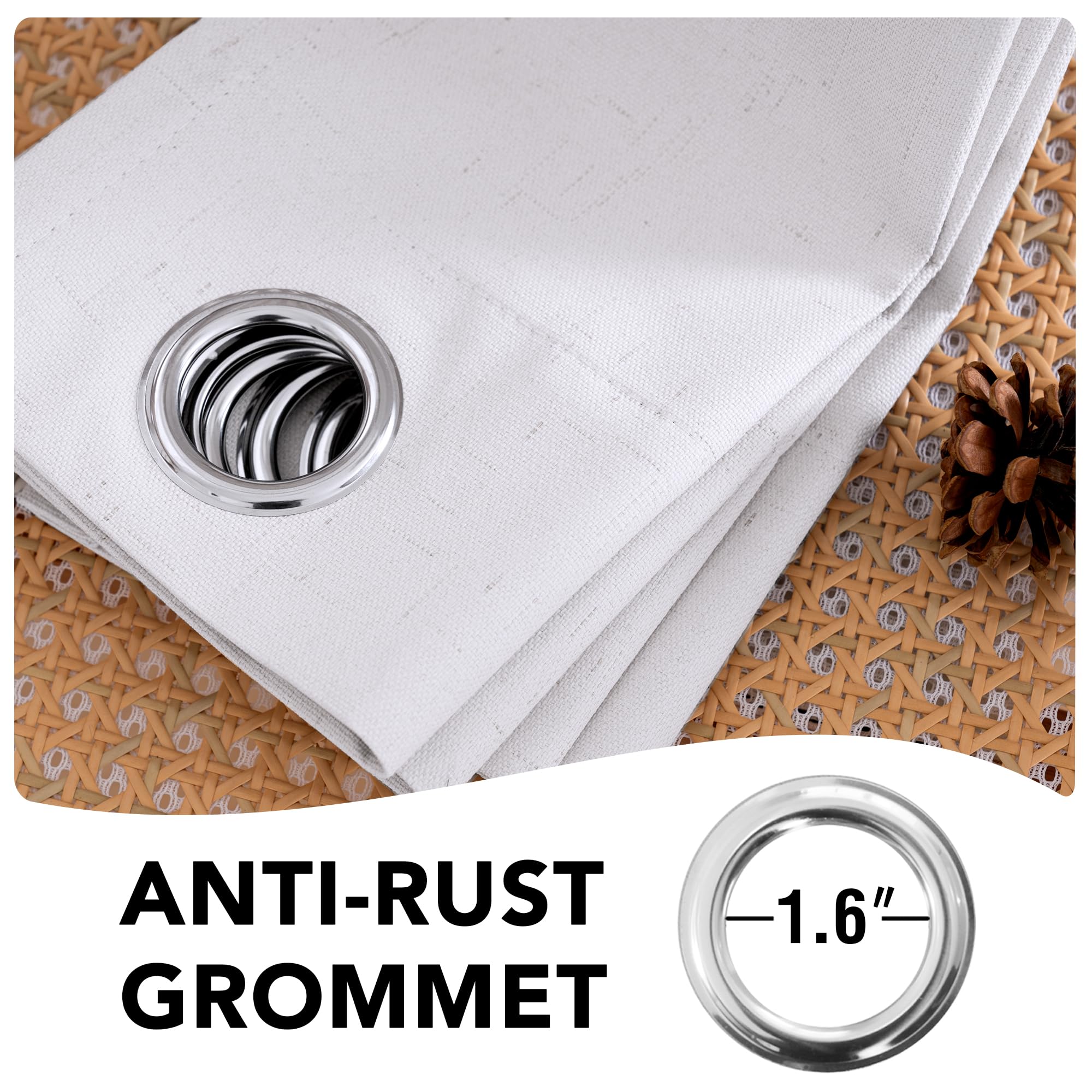 H.VERSAILTEX doublure blanche opposée gris, rendu intérieur lumineux