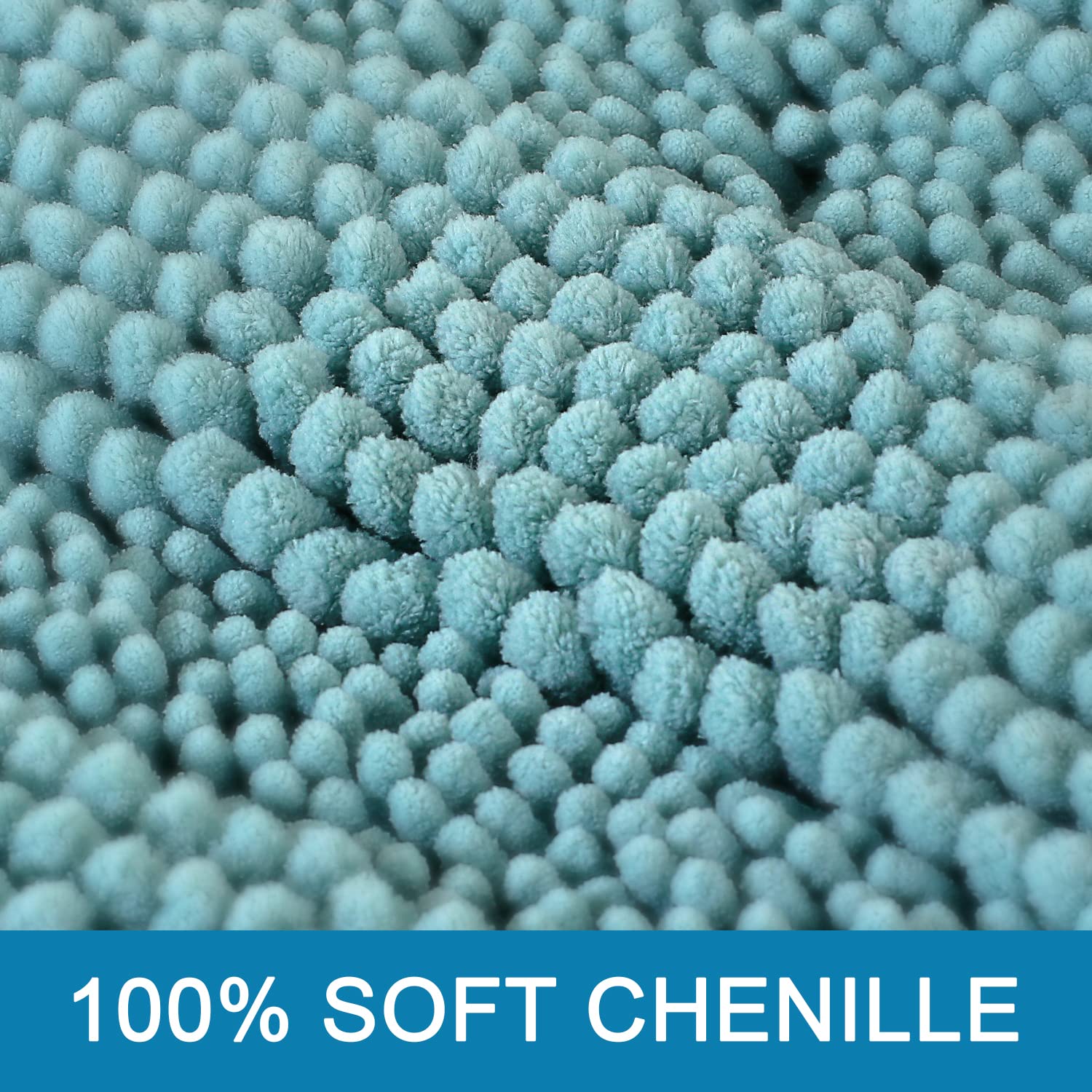 H.VERSAILTEX gros plan chenille épaisse montrant texture moelleuse