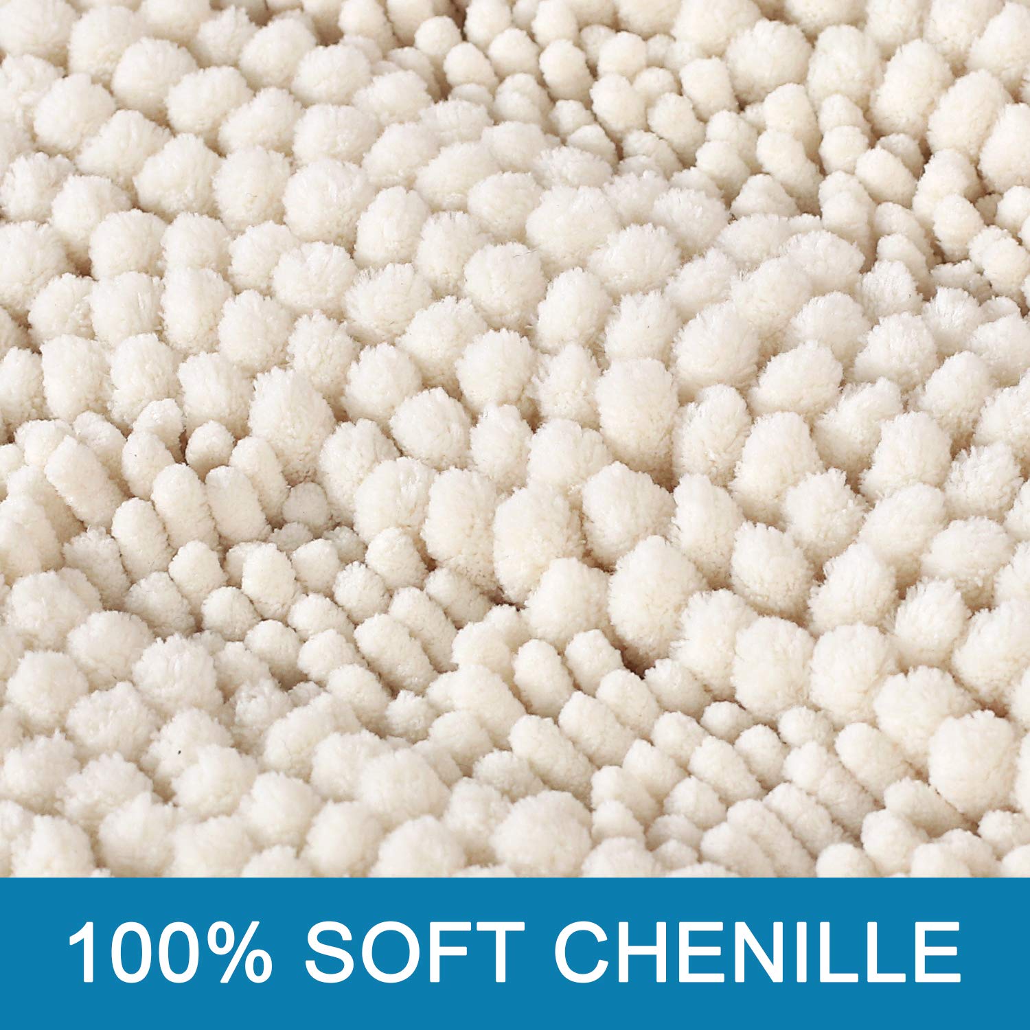 H.VERSAILTEX gros plan texture chenille douce pour confort pieds
