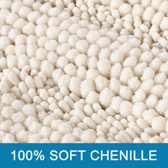 H.VERSAILTEX gros plan texture chenille douce pour confort pieds